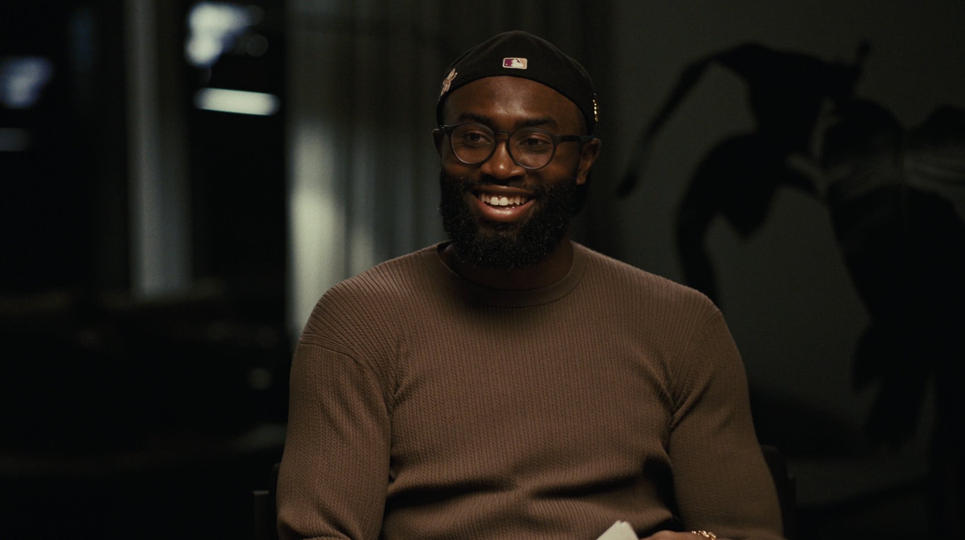 Jaylen Brown laughing